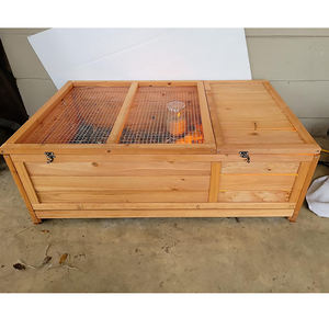 Creative New Outdoor Jardin en bois <span class=keywords><strong>Tortue</strong></span> <span class=keywords><strong>Maison</strong></span> Japonais Simple Clamshell Nest Pet Furniture - Product Image 4