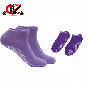 <b>Hot</b> Selling High-quality Anti slip Yoga <b>Socks</b>, Suitable for Indoor Sports and Fitness, Comfortable, Breathable and Customizable - Product Image 1