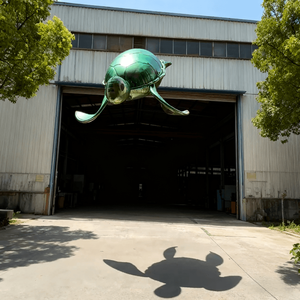 Globo de Helio Teledirigido de Larga Distancia con Forma de Tortuga Marina Inflable para Representaciones Teatrales Infantiles - Product Image 1