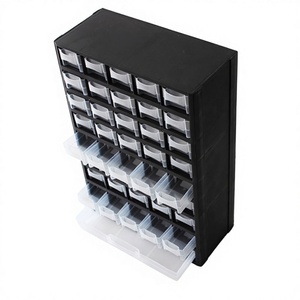 12-Inches Drawer <strong>Plastic</strong> Parts Storage <strong>Tool</strong> Box Hardware And Craft <strong>Cabinet</strong> - Product Image 1