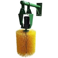 Brosse à rouleau industrielle en nylon pour le massage et le nettoyage du bétail Brosse à rouleau pour démangeaisons Brosse de nettoyage automatique pour vaches laitières