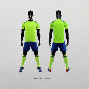 بيع بالجملة Top polyer Top Jersey لكرة القدم للرجال البالغين تصميم عالي الجودة ، - Product Image 3