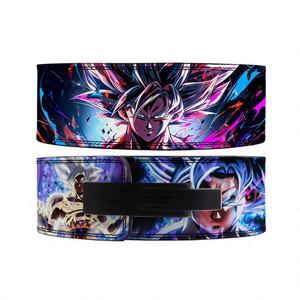 Cinturón de Levantamiento de Pesas de Cuero Vacuno de Alta Calidad con Hebilla de Palanca Ajustable Antideslizante y Protección Integral para Gimnasio - Product Image 1