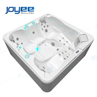 Bain à remous extérieur pour jardin et maison, baignoires de massage, jacuzzi extérieur JOYEE, bains à remous et spas de nage fabriqués en Chine