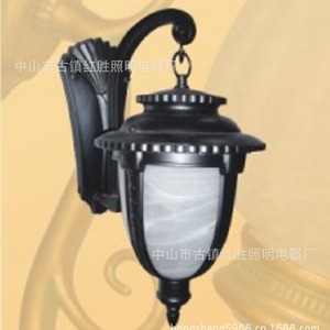 Lampe murale extérieure en aluminium, éclairage de jardin étanche à l'eau, 110-240V, forme cylindrique, montage mural - Product Image 1