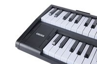 Clavier électronique professionnel EK61261 à 61 touches avec écran LED, 200 timbres/rythmes, fonction d'enregistrement et de lecture
