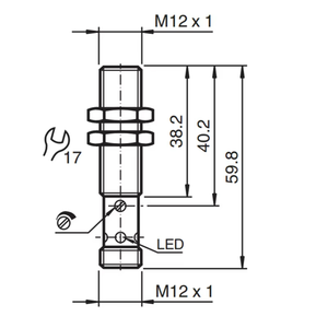 New Original Pepperl + Fuchs P + F Infrared Detector Proximity <b>Sensor</b> Capacitive <b>Sensor</b> CBB8-18GS75-E2 Versatile Mounting 30V - Product Image 6