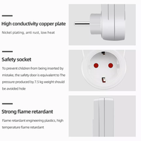 Prise de courant thermostat numérique 110V~230V AC 50Hz/60Hz pour chauffage et refroidissement, avec minuterie, compatible UE, US, UK