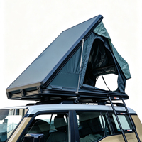 Tente de toit légère et pliable en alliage d'aluminium, installation en 1 minute avec échelle pour 4x4 SUV, équipement de randonnée en plein air