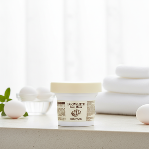 SKINFOOD Egg White Pore Mask 120g Máscaras faciales de alta calidad Nueva llegada - Product Image 2