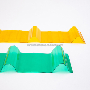 Matériaux de <span class=keywords><strong>toiture</strong></span> transparents légers de feuille ondulée de <span class=keywords><strong>lucarne</strong></span> de PC - Product Image 3