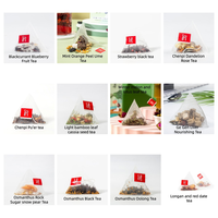 Groothandel Gezondheidsthee Bloemengeur Aanpasbare Driehoekige Zakverpakking Chinese Kruiden Bulk Gemengde Gedroogde Fruitthee Doos Ja Kruid