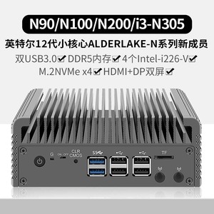 Zynshield N100 Mini PC: 4-Port 2.5G, 32GB DDR5, NVMe Storage, Dual OS, Global Plug (AU/US) - Product Image 6