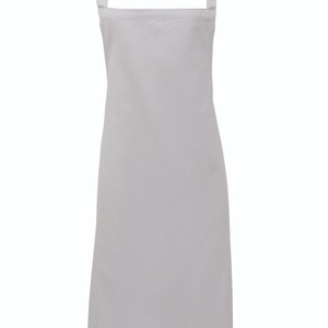 Custom LOGO Silver Cotton Long <b>Bib</b> <b>Apron</b> Durable Polyester Chef Kitchen Salon Canvas Barber Adjustable Denim <b>Apron</b> - Product Image 4