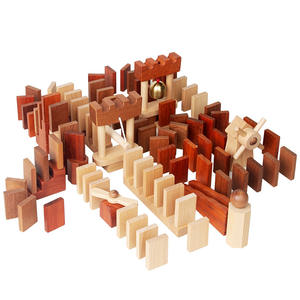 Cadeaux créatifs Jeux <span class=keywords><strong>de</strong></span> blocs d'empilage en bois pour enfants <span class=keywords><strong>Jeu</strong></span> <span class=keywords><strong>de</strong></span> dominos colorés - Product Image 1
