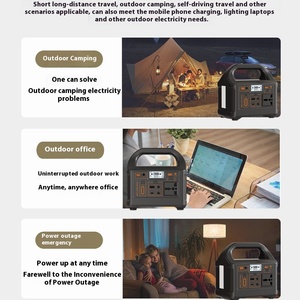 Portable 200W <b>Mobile</b> Energy Storage Power Generator Pure Sine Wave for Camping Vehicles Home <b>Solar</b> Solution MPPT Controller UPS - Product Image 3