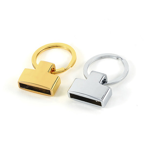 Zinc Alloy <b>Car</b> Keychain <b>Key</b> Tag Metal <b>Key</b> <b>Ring</b> Accessory For <b>Car</b> <b>Keys</b> Gold And Silver Color - Product Image 1