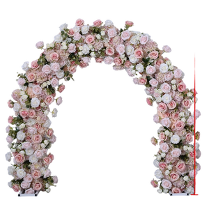 Stylish Curved <b>Backdrop</b> <b>Stand</b> For Wedding Reception Birthday Party And Banquet Decoration - Product Image 3