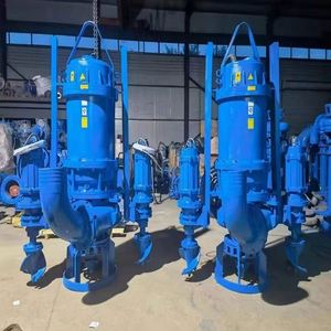 SHUANGSHENG High-Strength Metal <b>Submersible</b> Slurry <b>Pump</b> High-Pressure Sealing 0.75KW 50/60Hz 2 Inch Outlet for Wastewater - Product Image 5