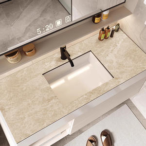 Tapete Absorbente Cortable para Lavabo, Rectangular, de Fibra de Poliéster, para Baño, Estilo Minimalista - Product Image 2