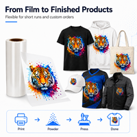 Film de transfert thermique DTF INHAOSIN pour Epson I3200, vêtements et accessoires personnalisés, transfert de couleurs vives, fournisseur en gros
