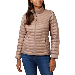 Vestes bouffantes pour dames de haute qualité pour l'hiver Pull en toile respirante Conception de logo Vestes bouffantes imprimées en gros pour - Product Image 1