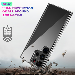 Ốp Cho Samsung S23 Ultra Ốp Điện Thoại Trong Suốt TPU Mềm Mỏng Đơn Giản Cho Samsung <span class=keywords><strong>Galaxy</strong></span> S22 Plus S21 S20 A53 A73 Ốp Acrylic Pc - Product Image 5