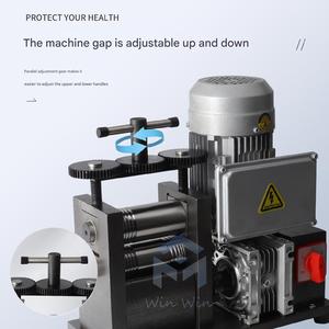 Máy cán dây điện 750W, 160mm, tình trạng mới, dùng làm đồ trang sức vàng bạc - Product Image 4