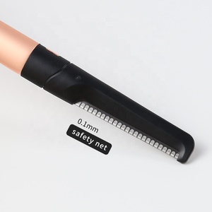 Rasoir à sourcils pour femmes à manche métallique de sécurité, <span class=keywords><strong>coupe</strong></span>-visage et façonneur, tondeuse à sourcils, vente chaude - Product Image 5
