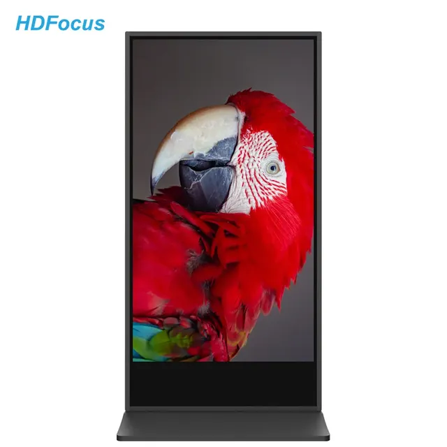75 Inch Touch Screen Lcd Floor Standing Kiosk Advertising Display Digital Signage Totem Kiosk Touch Monitor