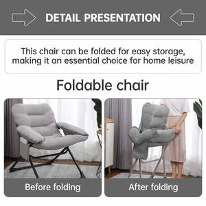 Silla de Muebles para Dormitorio, Sillón, Butacas para Sala Modernas, Sillas de Lectura para Adultos - Product Image 4