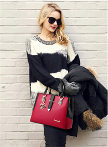 ขายส่งแฟชั่นเกาหลีความจุขนาดใหญ่หญิงกระเป๋าถือสำหรับผู้หญิงจัดส่งฟรีไปยังประเทศจีน - Product Image 6