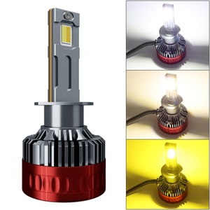 Phares de voiture à LED 6000K A83 H7 H1 9005 9006 H11 H4, éclairage automobile, couleur blanche et jaune - Product Image 5