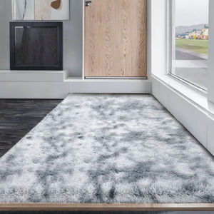 حصير أرضيات سجاد منفوش عالي الجودة مصنوع يدويًا ومضاد للانزلاق ناعم ، ديكور منزلي حديث قابل للغسل ، بوليستر جاهز - Product Image 2