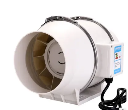 high speed 4 6 5 8 10 Inches Customization Mixed Flow Inline Duct Fan for Grow Tent Silent Extractor Fan