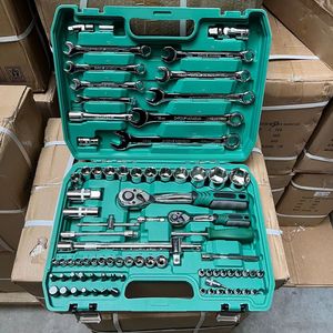 طقم مفاتيح ربط احترافي للسيارات مع علبة صلبة، يتكون من 32 إلى 216 قطعة لإصلاح السيارات - Product Image 5