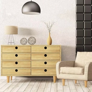 Canapé jambe meubles modernes conique rond tabouret chaise pieds solide côté lit armoire bois meubles jambes - Product Image 6