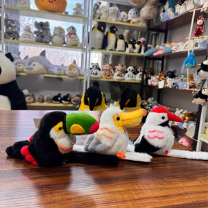 Peluche Papa Circle Bird, jouet en peluche pour enfants, les meilleures peluches de personnage de dessin animé <span class=keywords><strong>Stitch</strong></span> pour garçons et filles - Product Image 2