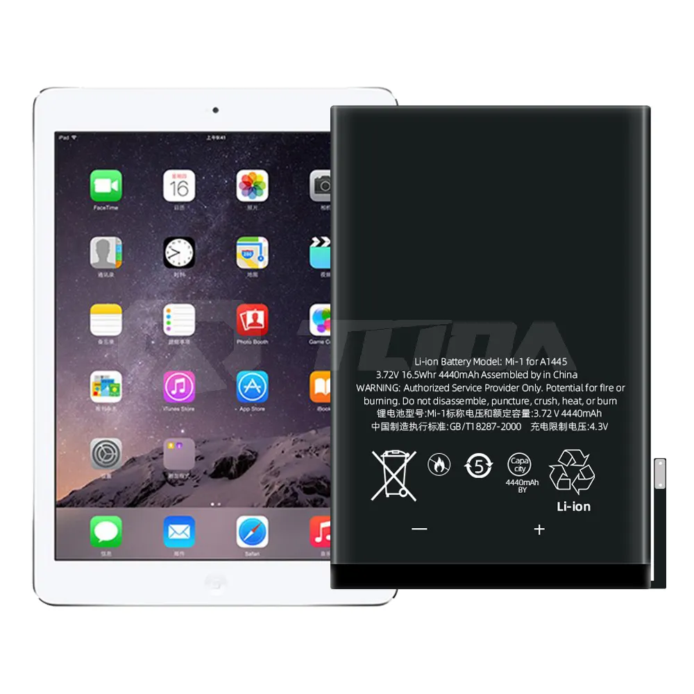 New Oem Original Replacement Tablet Battery For Ipad Mini 2 3 4 5 6 Air Pro 9.7 10.2 10.5 11 12.9 Battery