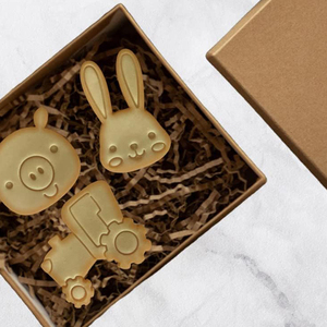 Cortador y Estampador de Galletas de Animales de <span class=keywords><strong>Granja</strong></span> de Plástico, Juego de Moldes para Fondant, Formas de Animales de Dibujos Animados en 3D para Hornear, Fondant y Manualidades - Product Image 5