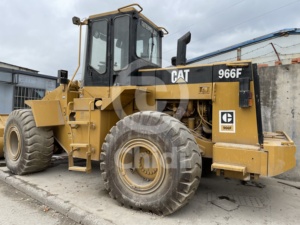 Chargeur sur pneus d'occasion CAT 966F Chargeur frontal d'occasion 950B 950D 950F 950G 966H 966G à Offre Spéciale de Shanghai - Product Image 2