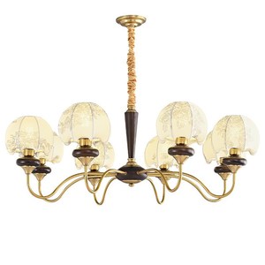 French Retro Style Chandelier Multi Head Led Light Home Living Room Bedroom Vintage Designer Ceiling Lamp Round Shape - Product Image 5