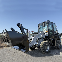 Fabricant de mini-chargeuses rétro-excavatrices 4x4, mini-excavatrices sur roues, chargeuses rétro-excavatrices
