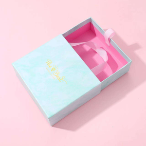 Cajas de regalo rígidas personalizadas con asa, papel artístico rectangular, impresión UV, diseño a cuatro colores para embalaje de regalos de boda y manualidades. - Product Image 5