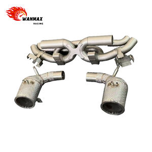 Système de catback d'échappement à soupape en acier inoxydable 304 haute Performance pour Porsche 2022 <span class=keywords><strong>992</strong></span> Targa <span class=keywords><strong>4</strong></span> <span class=keywords><strong>GTS</strong></span> avec tuyaux de descente - Product Image 6