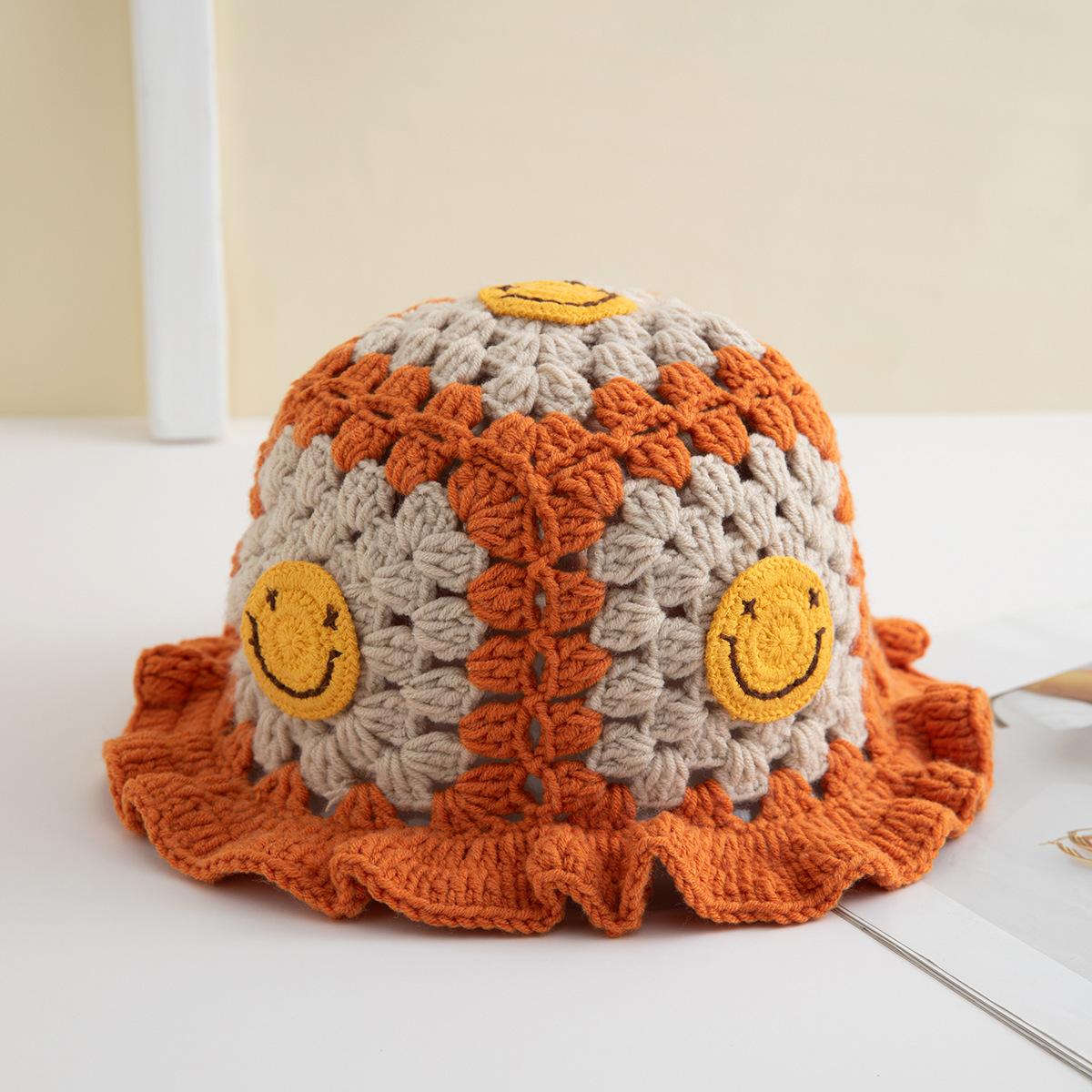 Rice orange smiley style