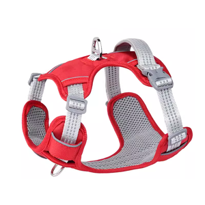 Vente chaude <span class=keywords><strong>Pas</strong></span> <span class=keywords><strong>Cher</strong></span> Prix Résistance À La Déchirure Oxford Tissu Nylon Sangle Bande Réfléchissante Chien Harnais Pour Toutes Les Tailles Chiens Randonnée - Product Image 3
