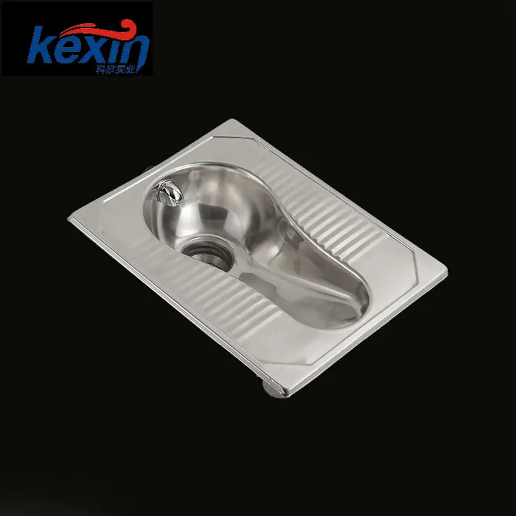 Standard Size Stainless Steel Toilet S-trap Toilet Urinal Squatting Pan