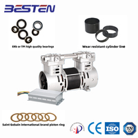 BST 300-7DC kereta kompresor udara kepala kondisi baru dcdc36v/12V Piston lebih rendah berisik oksigen penyimpanan komponen Motor inti