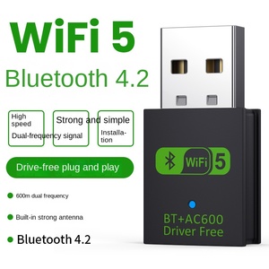 สองในหนึ่งสำหรับการ์ดเครือข่าย BT <span class=keywords><strong>WiFi</strong></span> USB ความถี่คู่ภายใน (WiFi5 WiFi6) สำหรับคอมพิวเตอร์แล็ปท็อปไดรฟ์ปากกา - Product Image 2